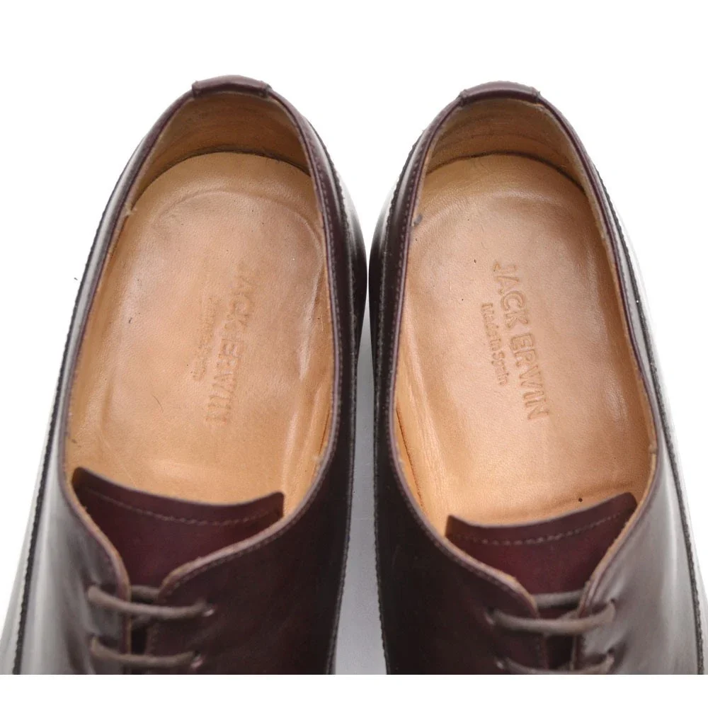 Men Jack Erwin Jasper Brogue Medallion Toe Oxfords 8.5 D